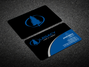 Design de Carte de Visite par Verified artistry (Design garden) pour Legacy Land & Timber | Design : #10681987