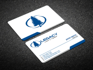 Diseño de Tarjeta de Presentación por Verified artistry (Design garden) para Legacy Land & Timber | Diseño: #10681988