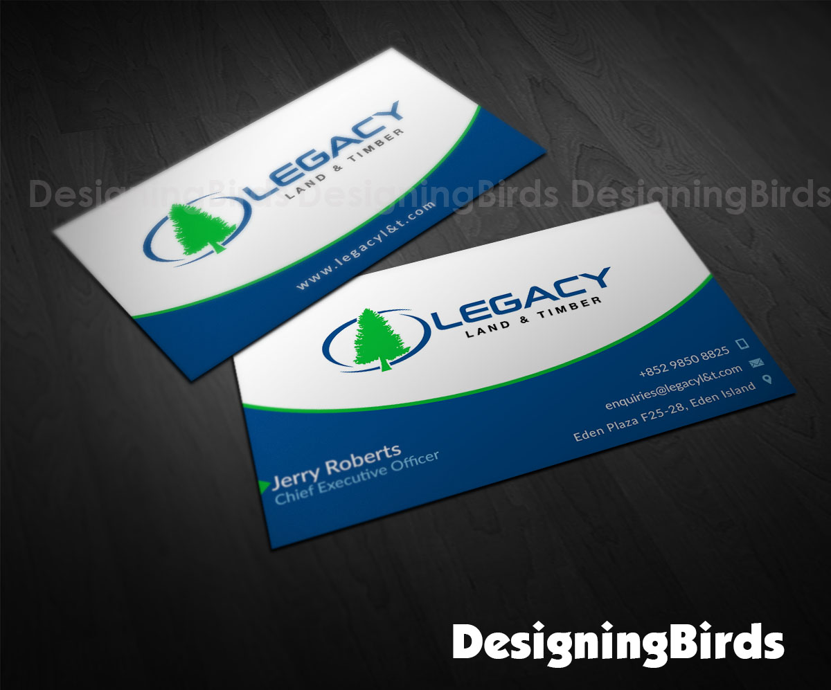 Design de Carte de Visite par Designing Birds pour Legacy Land & Timber | Design #10668736