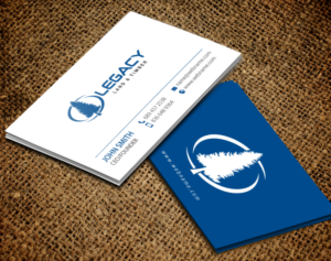 Design de Carte de Visite par chandrayaan.creative pour Legacy Land & Timber | Design : #10682187