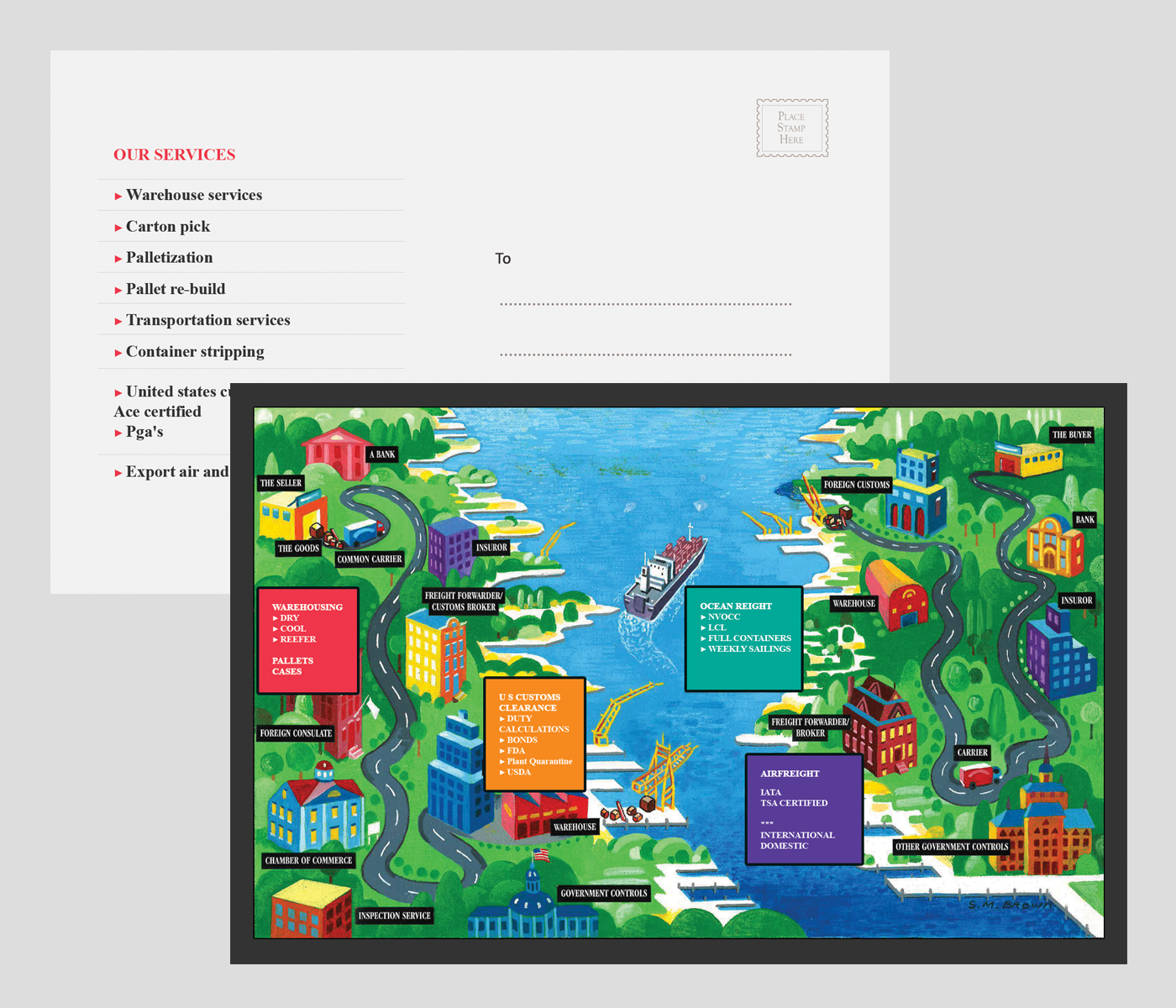 Postkarten-Design von ColorDrops für dieses Projekt | Design #10671516