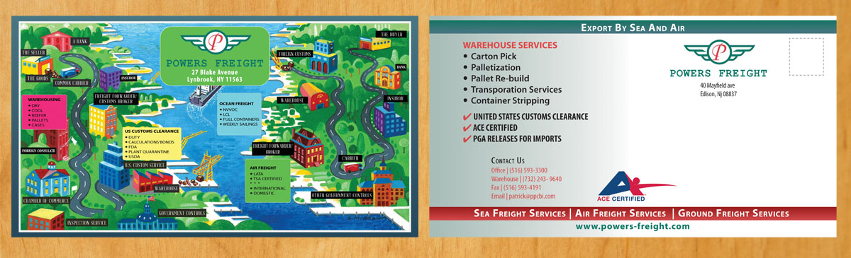 Postcard Design by Venus L. Penaflor for this project | Design #10675807