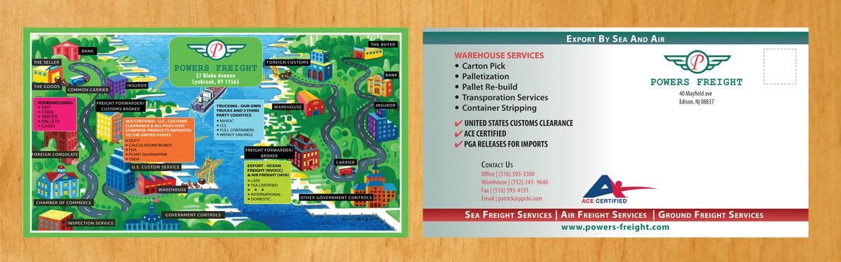 Postcard Design by Venus L. Penaflor for this project | Design #10692827