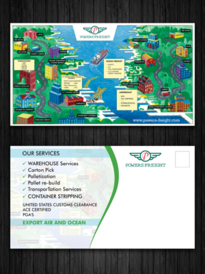 Design de Carte Postale par ecorokerz pour ce projet | Design #10672932