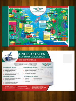 Postcard Design by innovative earth for this project | Design: #10697049