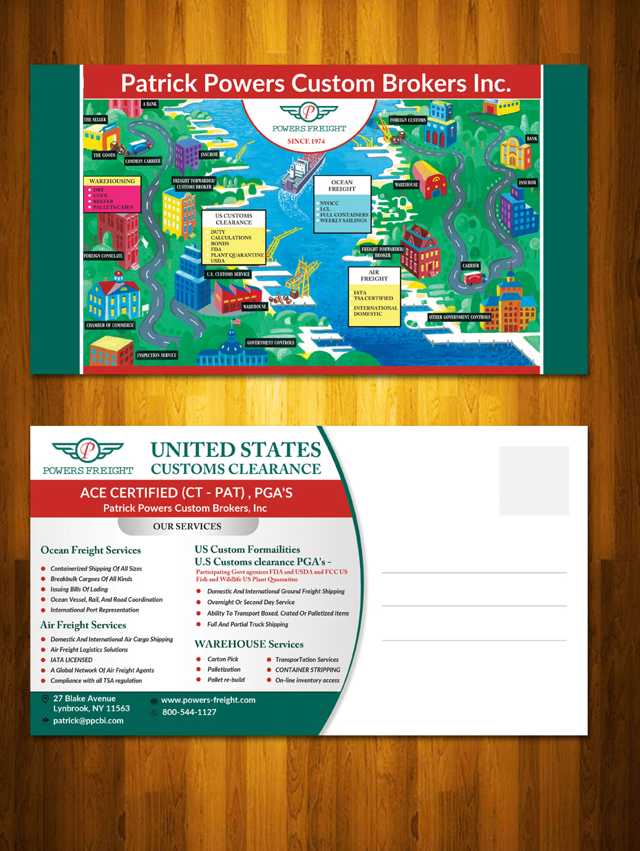 Postcard Design by innovative earth for this project | Design: #11244216