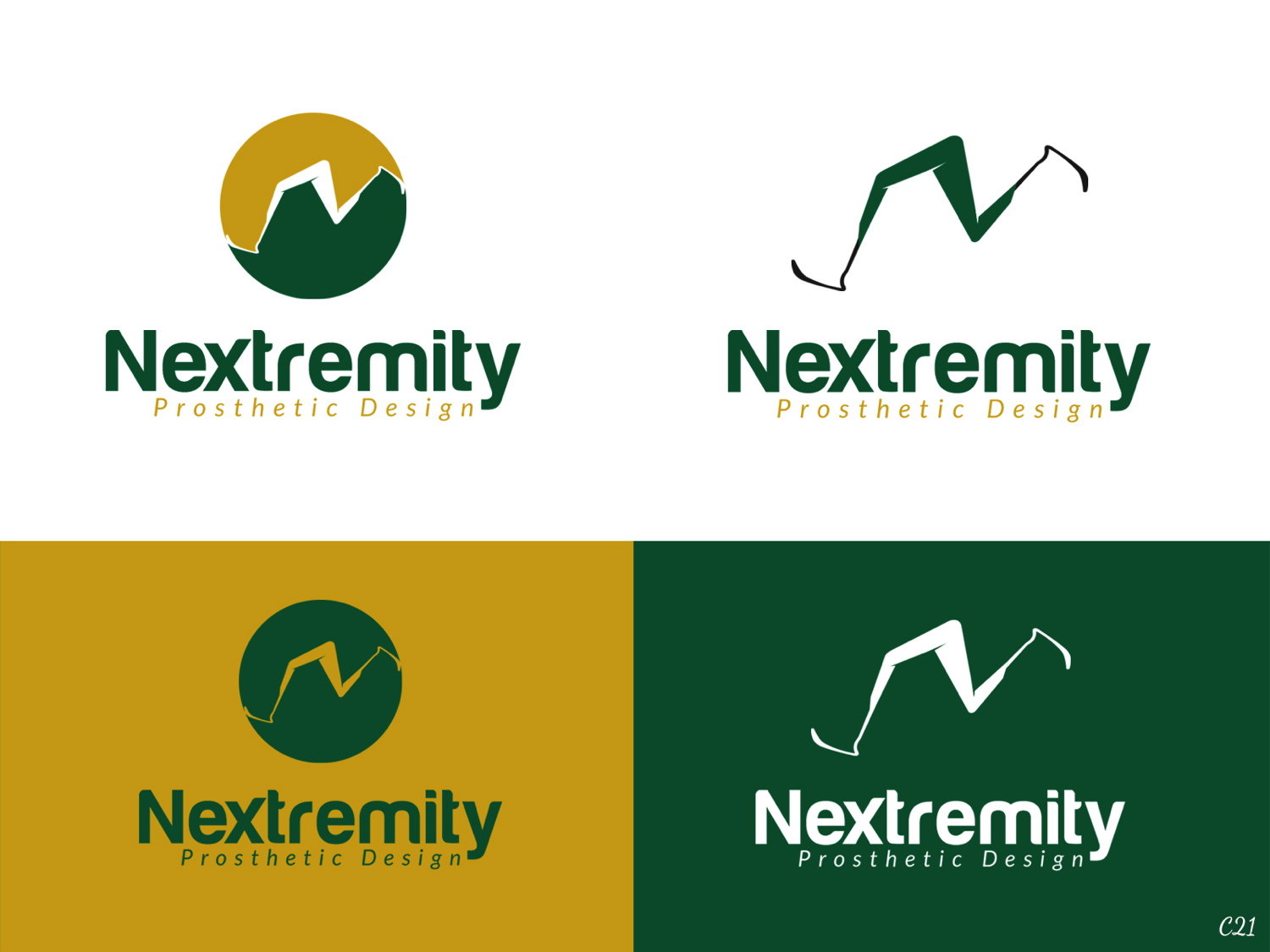 Logo Design by pb for Nextremity Prosthetic Design LLC | Design #10699390