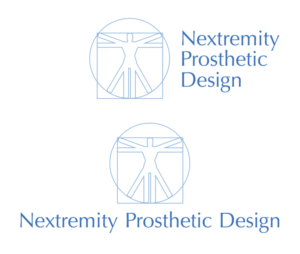 Diseño de Logo por Innerworld Designs ltd. para Nextremity Prosthetic Design LLC | Diseño #10668379