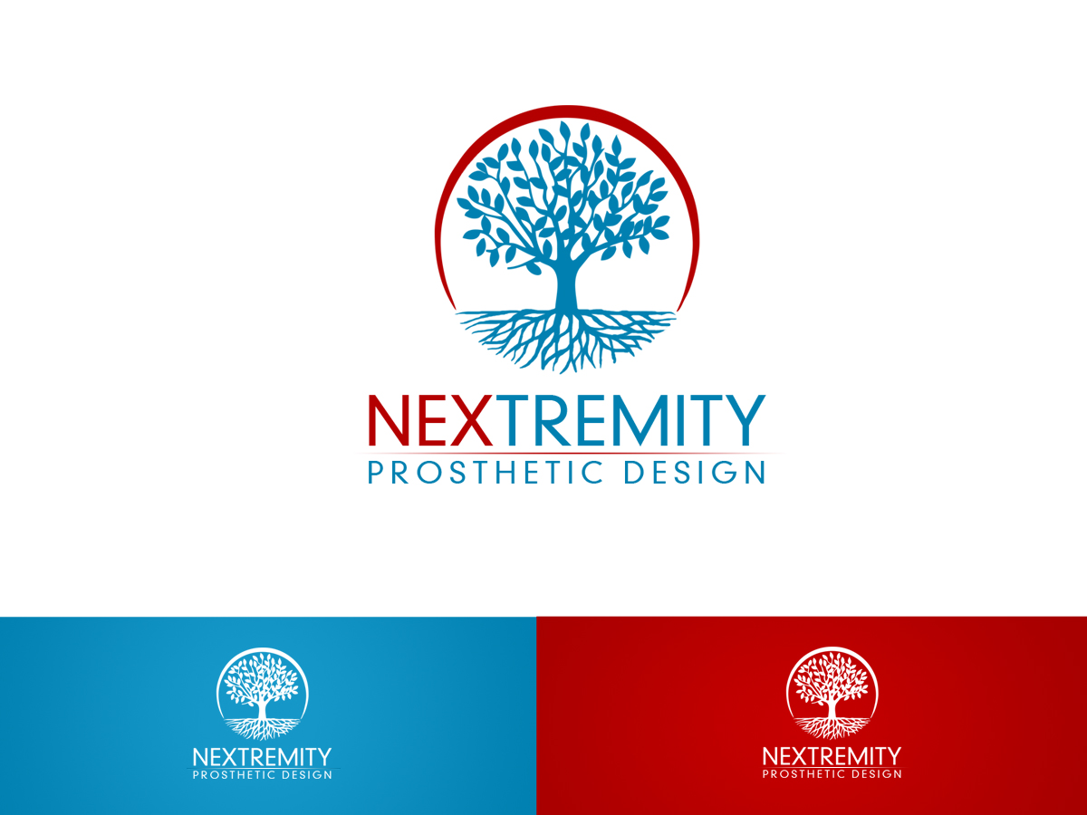 Diseño de Logo por rugbyjerseys para Nextremity Prosthetic Design LLC | Diseño #10672357