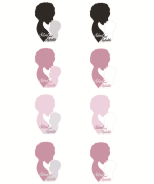 Silent and Infertile     or Silent and Infertile: Ending the Stigma of Infertility Among African American Women | Logo Design by lubka.dimitrova