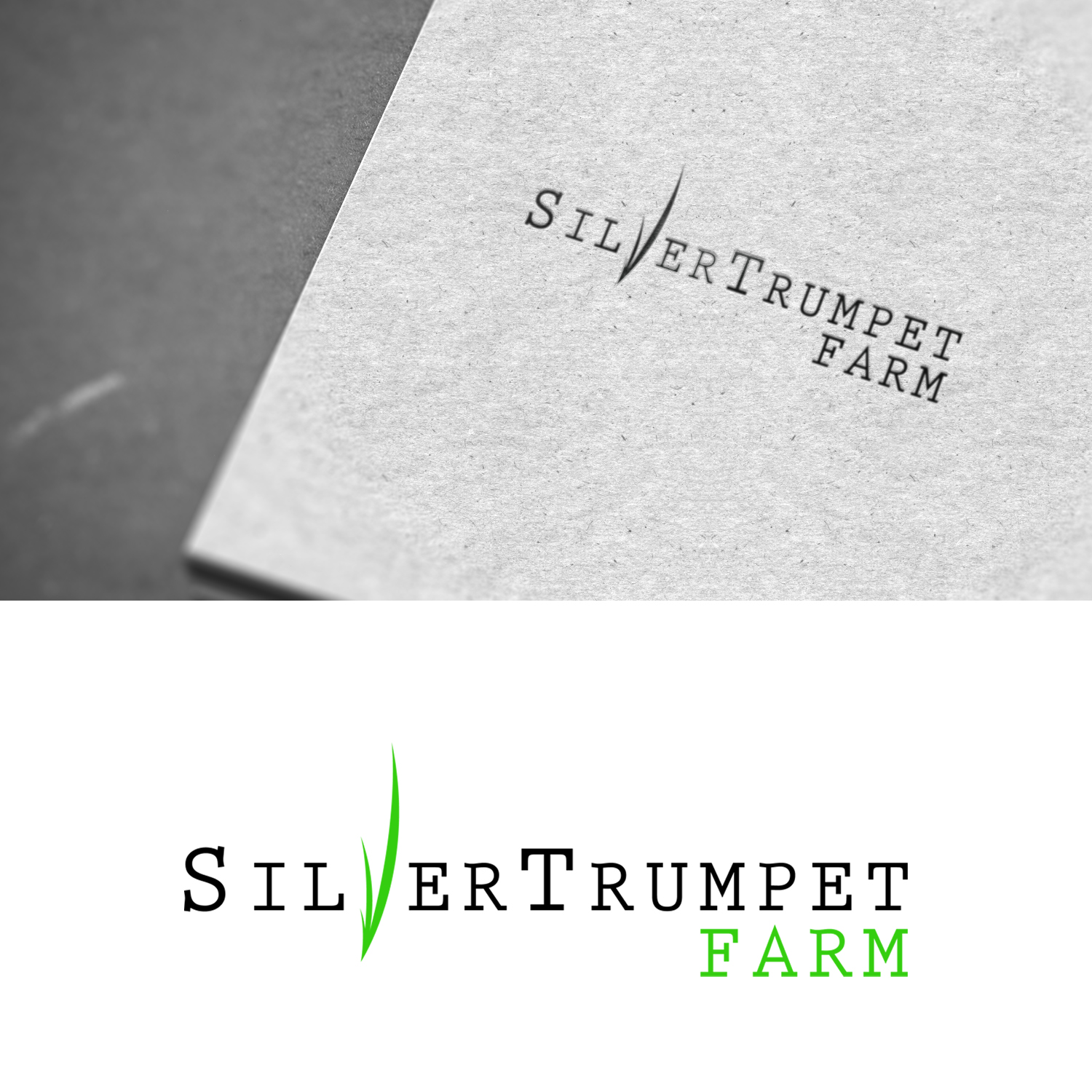 Logo Design by olakka_graphics for Silver Trumpet Farm, LLC | Design #10712524