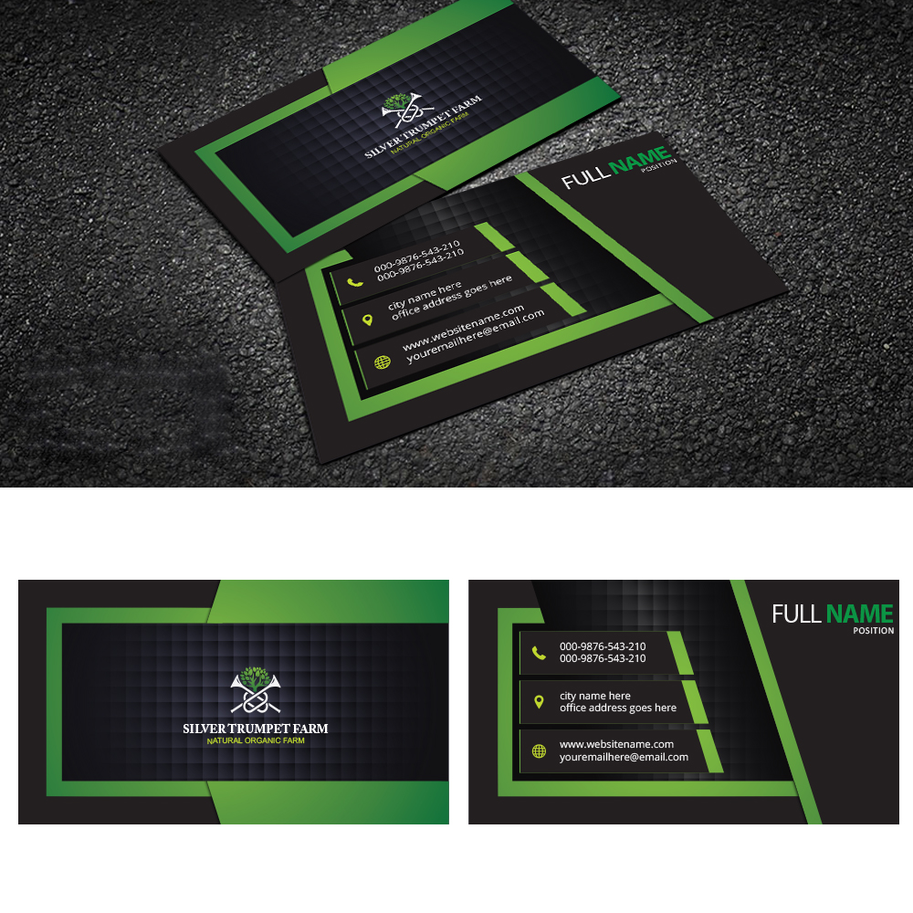 Logo Design by Graphicient for Silver Trumpet Farm, LLC | Design #10695846
