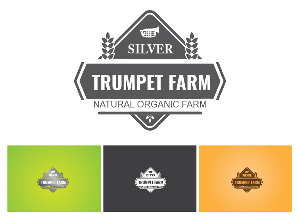 Logo-Design von Graphicient für Silver Trumpet Farm, LLC | Design #10695861