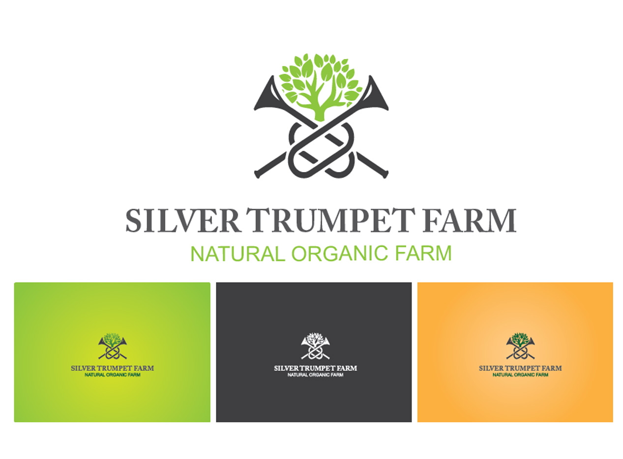 Diseño de Logo por Graphicient para Silver Trumpet Farm, LLC | Diseño #10695866