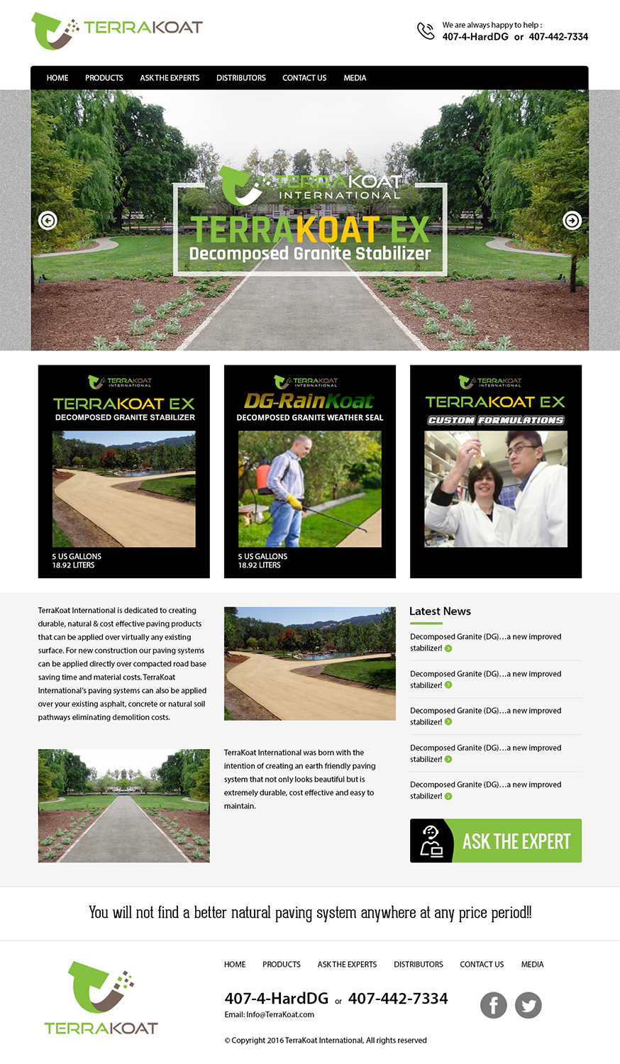 Web Design by RupalTechno for TerraKoat International | Design #10706170