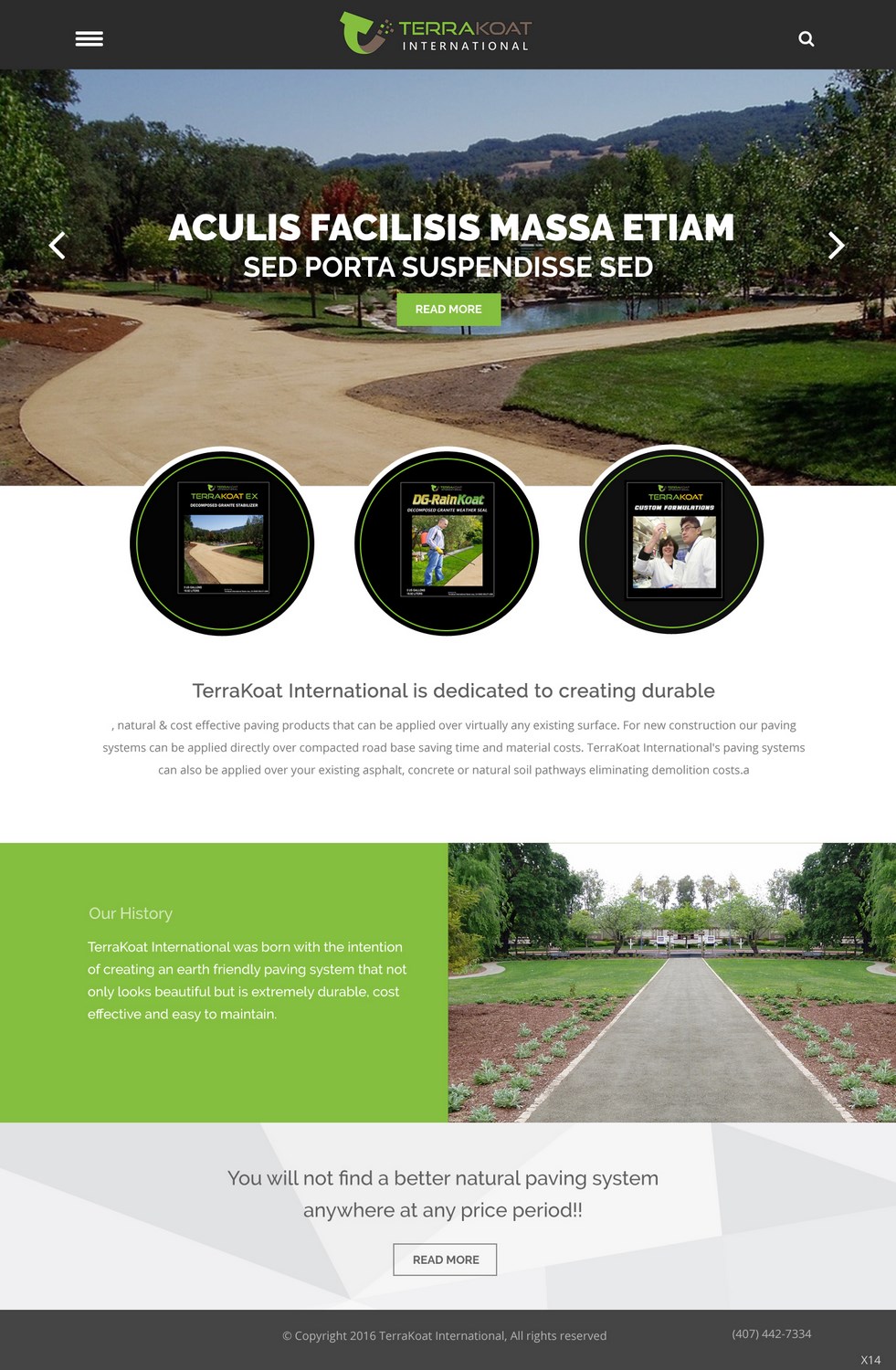 Web Design by pb for TerraKoat International | Design #10673986