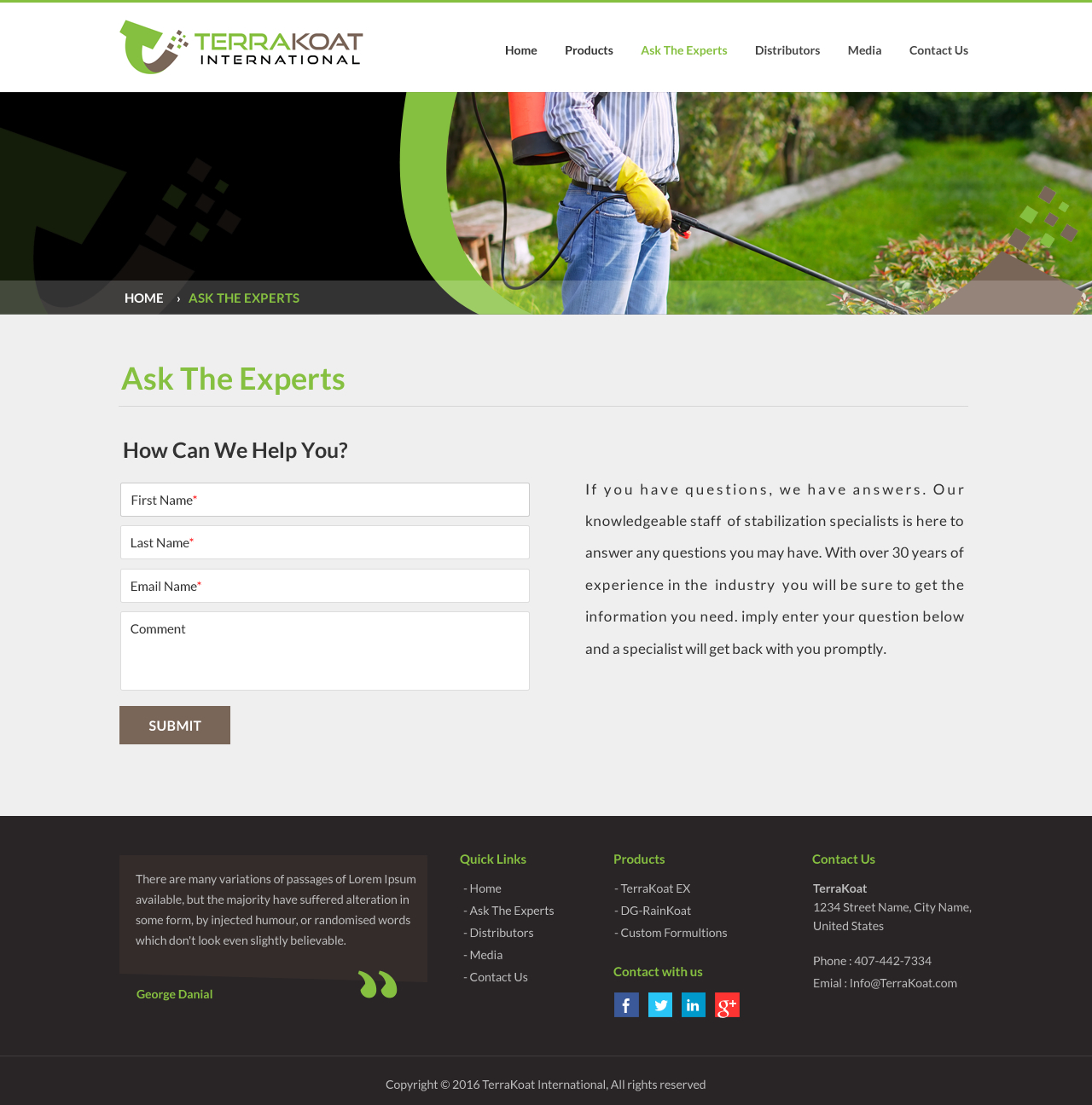 Web Design by Sbss for TerraKoat International | Design #10907635