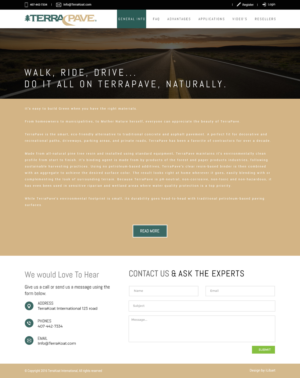 Web Design by iLibart for TerraKoat International | Design: #11227983