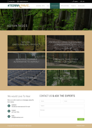 Web Design by iLibart for TerraKoat International | Design: #11227990