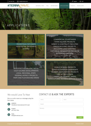 Web Design by iLibart for TerraKoat International | Design: #11227992