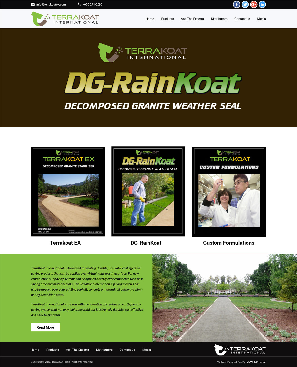 Web Design by Advent Innovative for TerraKoat International | Design #10716861