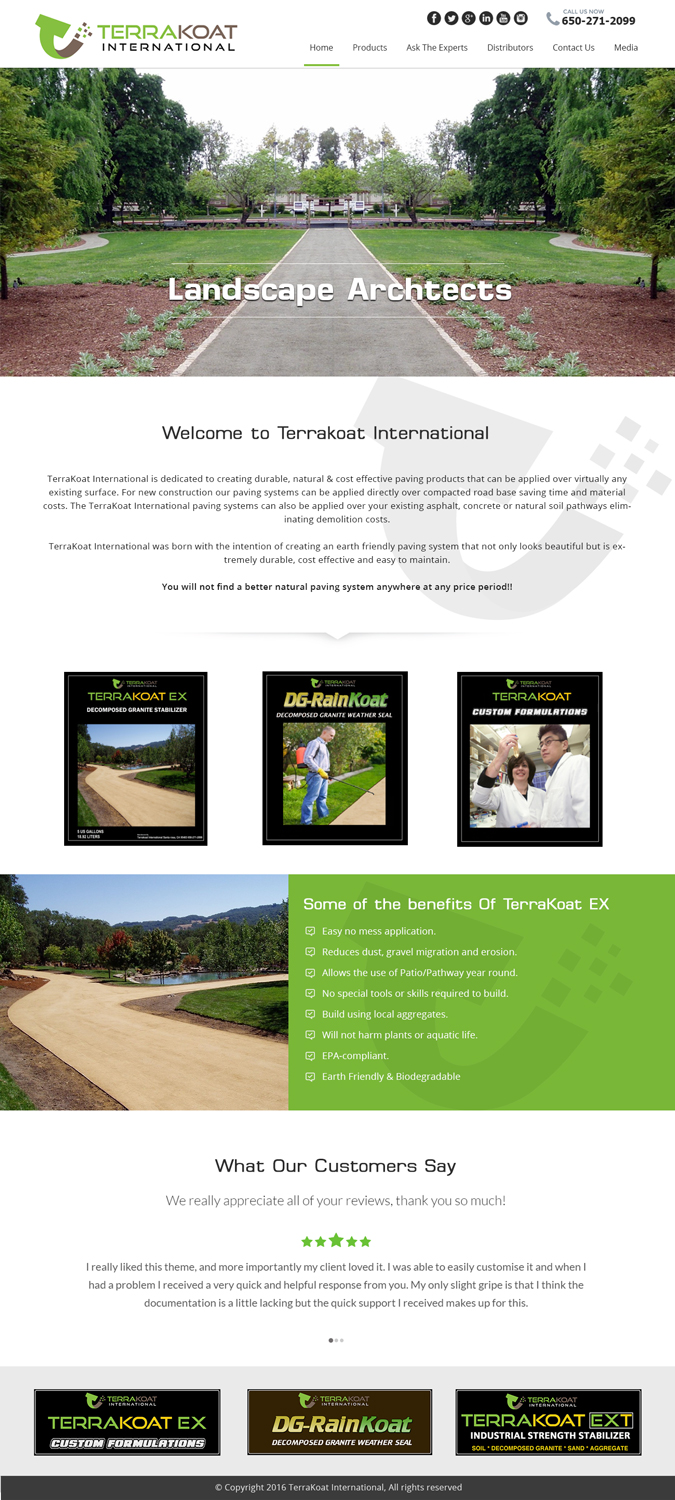 Web Design by Xclusive Designers for TerraKoat International | Design #10732171