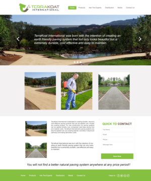 Web Design by ganesh1.chaudhary for TerraKoat International | Design: #10789977