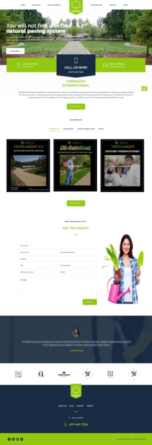 Web-Design von cCopilot für TerraKoat International | Design #10667589