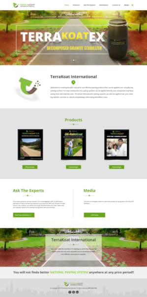 Web-Design von Pixgen Technologies für TerraKoat International | Design #10712598