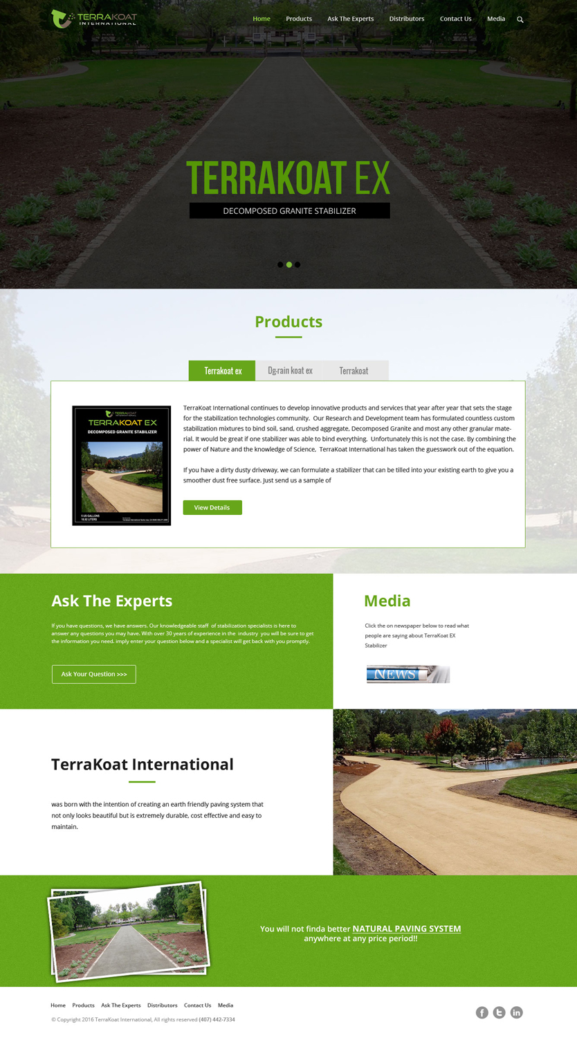 Web Design by Web n Graphic Group for TerraKoat International | Design #10713603