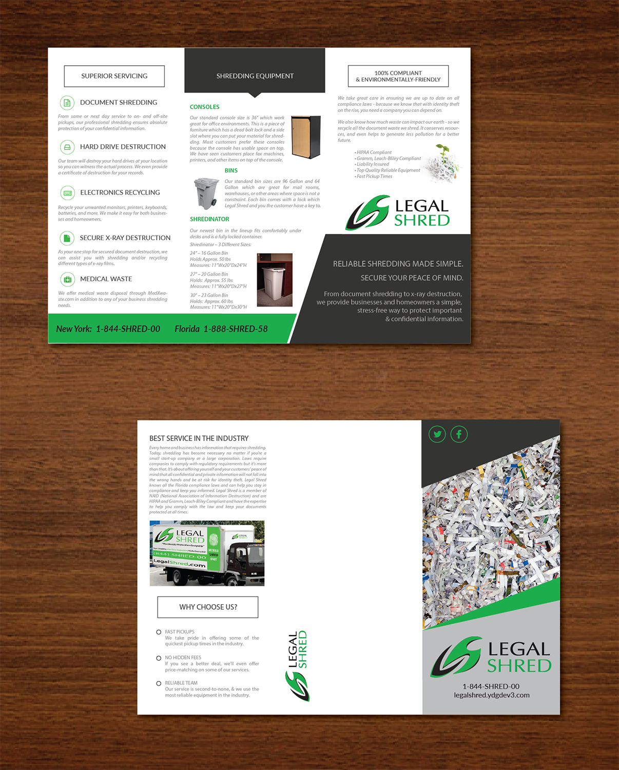 Flyer Design by Alexandar for Legal Shred | Design #10701239