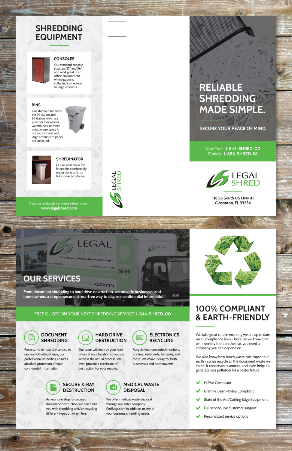 Flyer Design by Cloud 10 for Legal Shred | Design #10709790