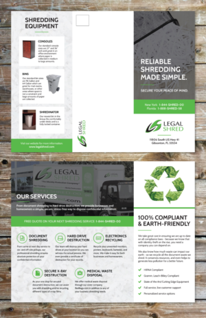 Flyer Design by Cloud 10 for Legal Shred | Design: #10709790