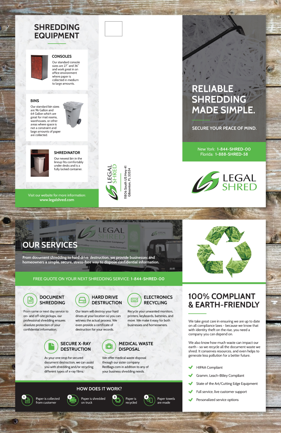 Flyer Design by Cloud 10 for Legal Shred | Design #10721524
