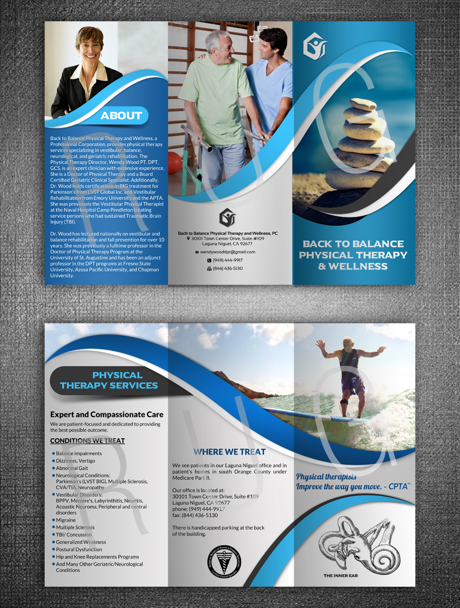 physical therapist brochure