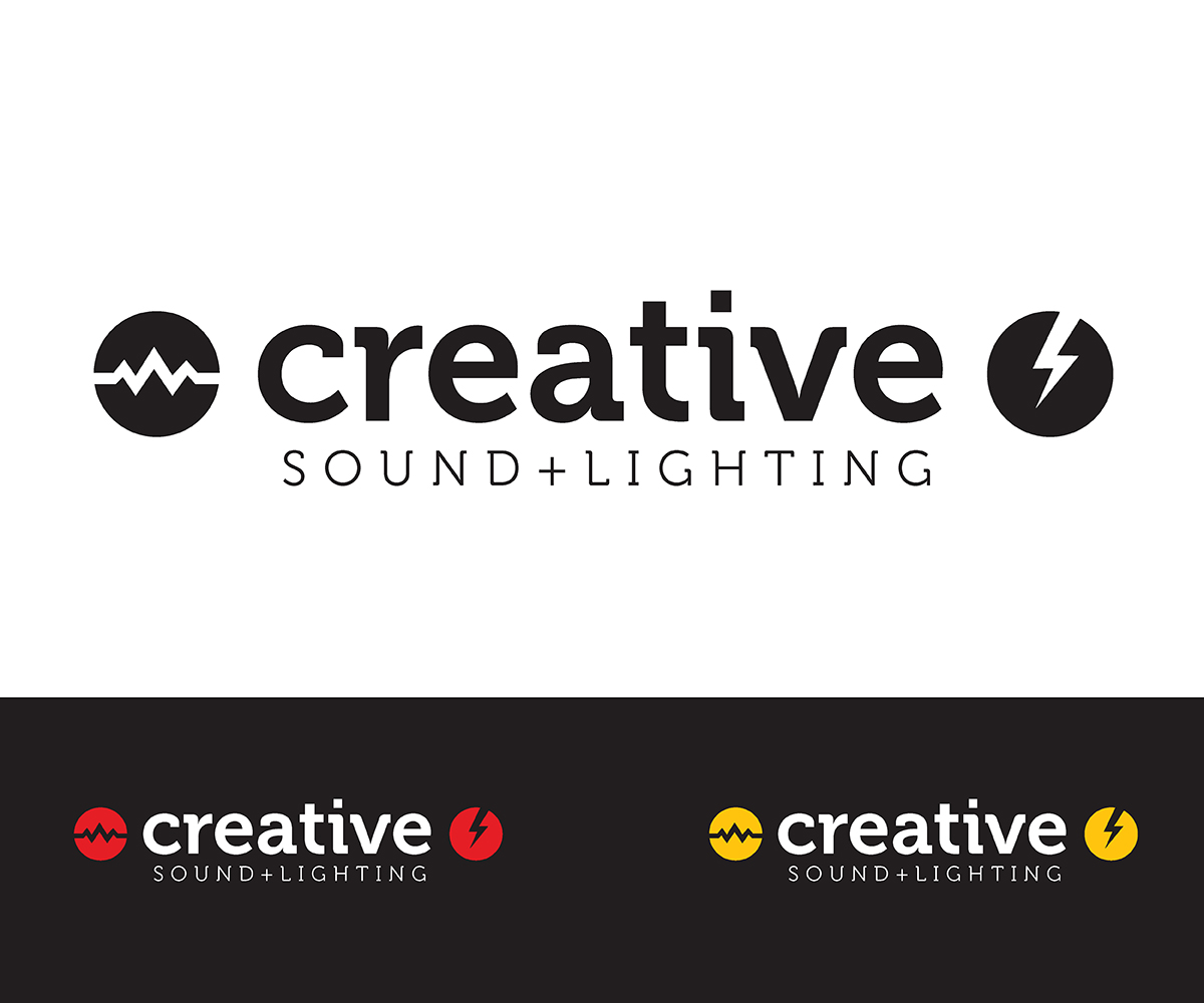 Logo Design by EKnight for Creative Sound and Lighting | Design #10697113