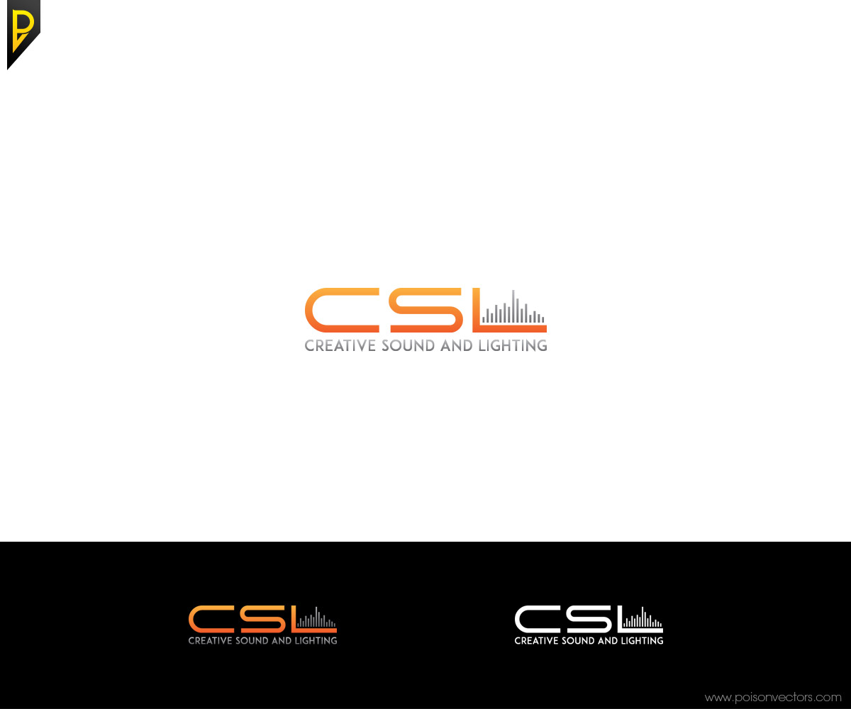 Logo Design by poisonvectors for Creative Sound and Lighting | Design #11136153
