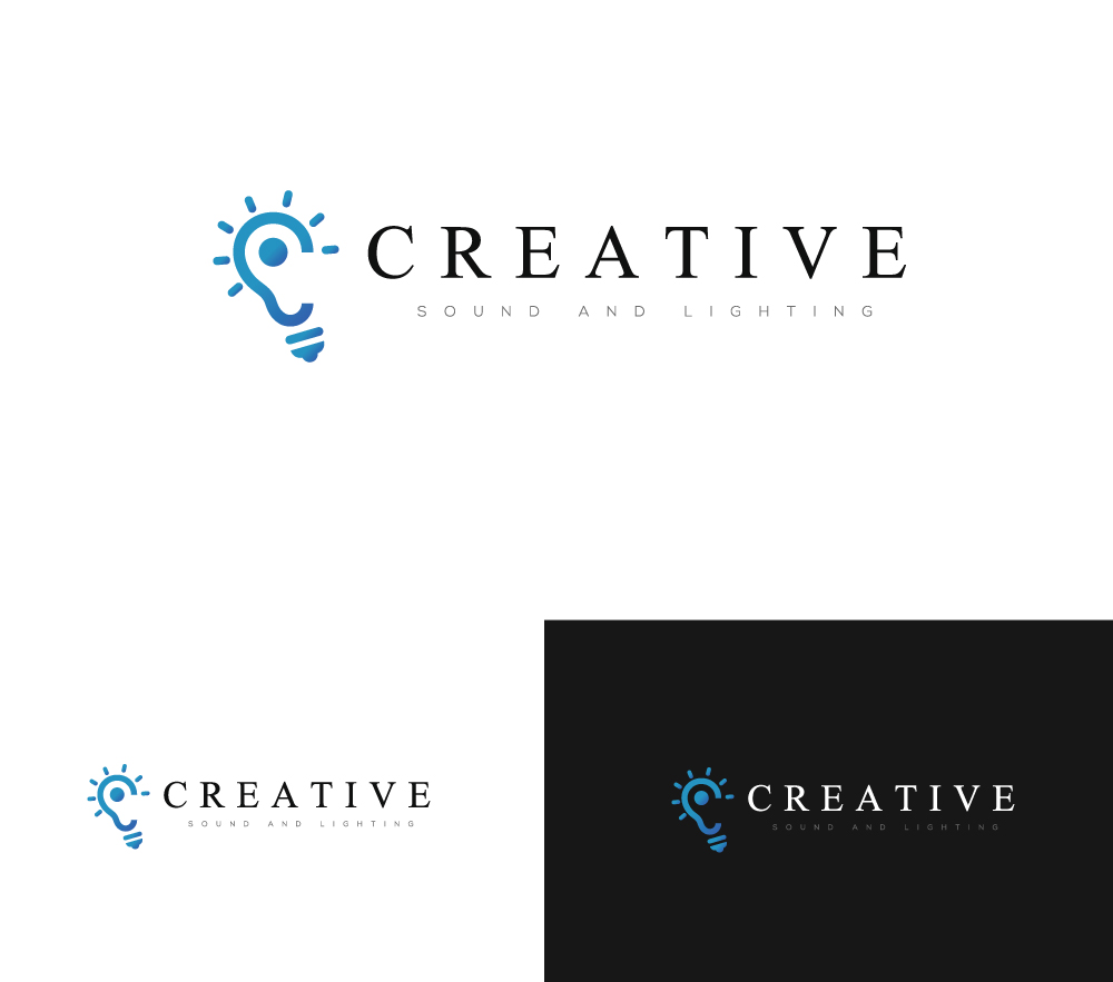 Logo Design by Sathyakumar.G for Creative Sound and Lighting | Design #11108992