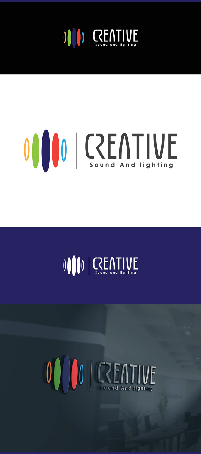 Logo Design by Cut N Cue Media Solutions for Creative Sound and Lighting | Design #11128694