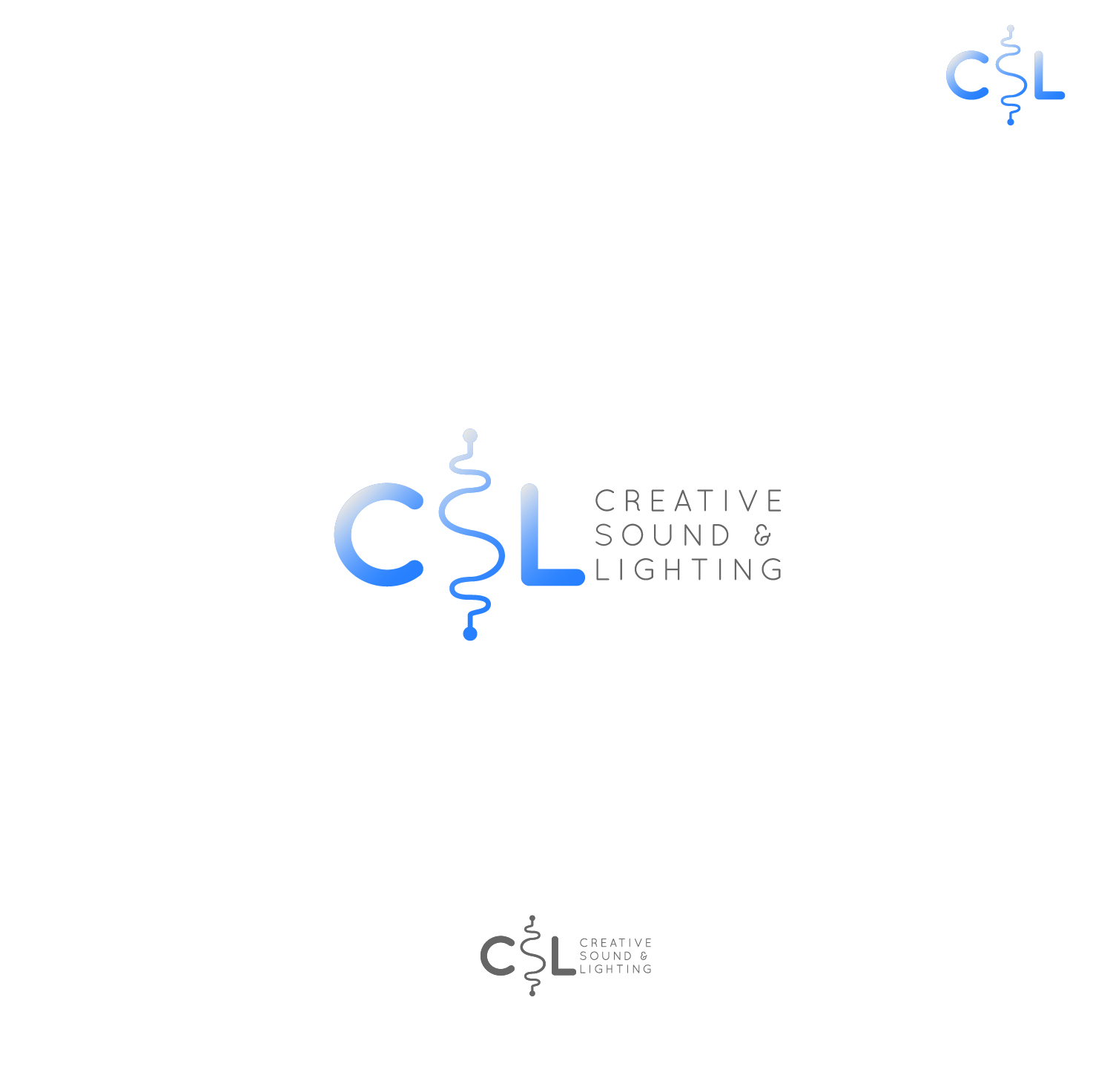 Diseño de Logo por abc. para Creative Sound and Lighting | Diseño #10672505