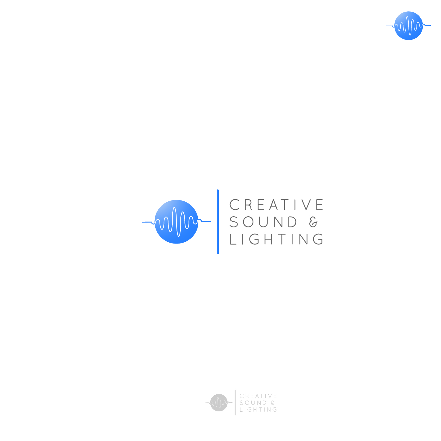 Logo Design by abc. for Creative Sound and Lighting | Design #11093951
