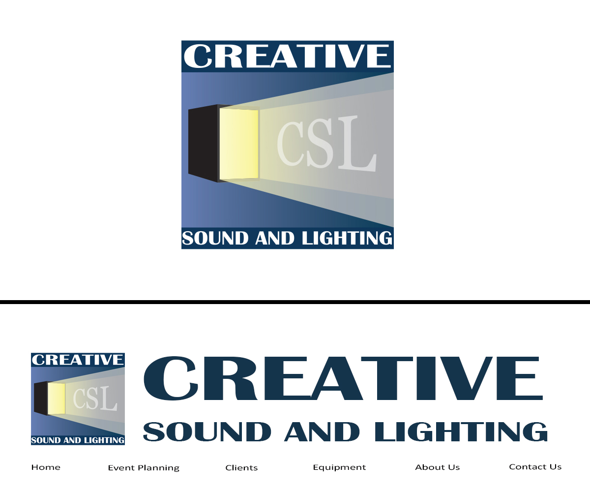 Logo Design by Maupadre for Creative Sound and Lighting | Design #10723127
