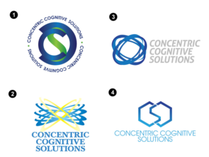 Logo Design by Club Flyer Studios for Concentric Cognitive Solutions | Design #10692877