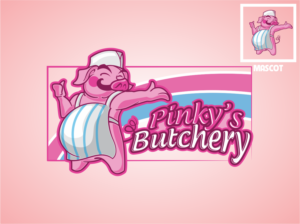 Pinky's Butchery | Character Design by blacksheep1710