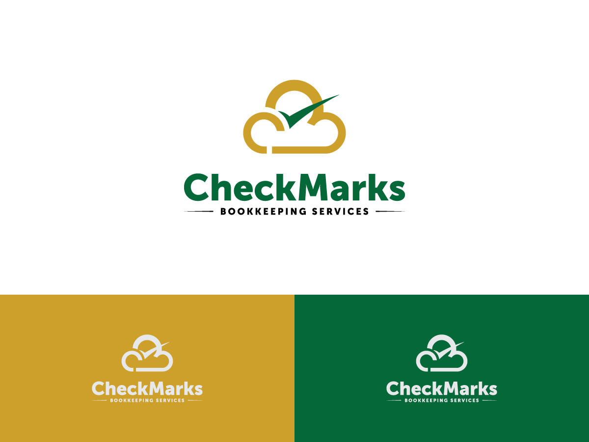 Diseño de Logo por ICreativeCreations para CheckMarks Bookkeeping Services | Diseño: #10700730