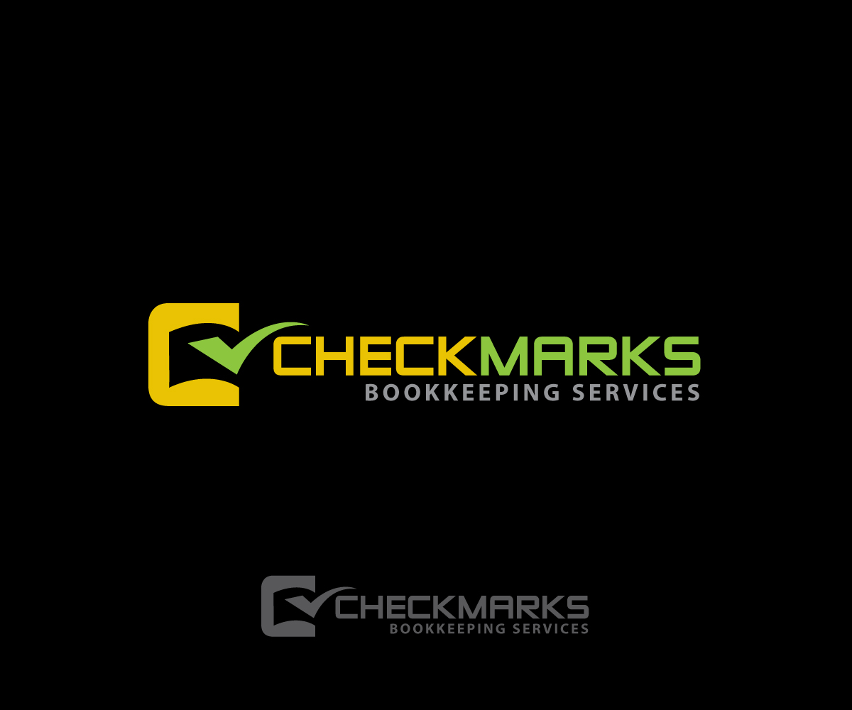 Logo-Design von Omee63 für CheckMarks Bookkeeping Services | Design #10681358