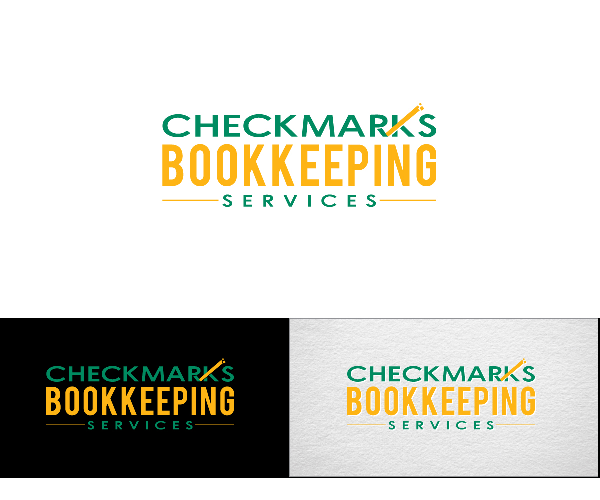 Diseño de Logo por e-graphics para CheckMarks Bookkeeping Services | Diseño #10679259