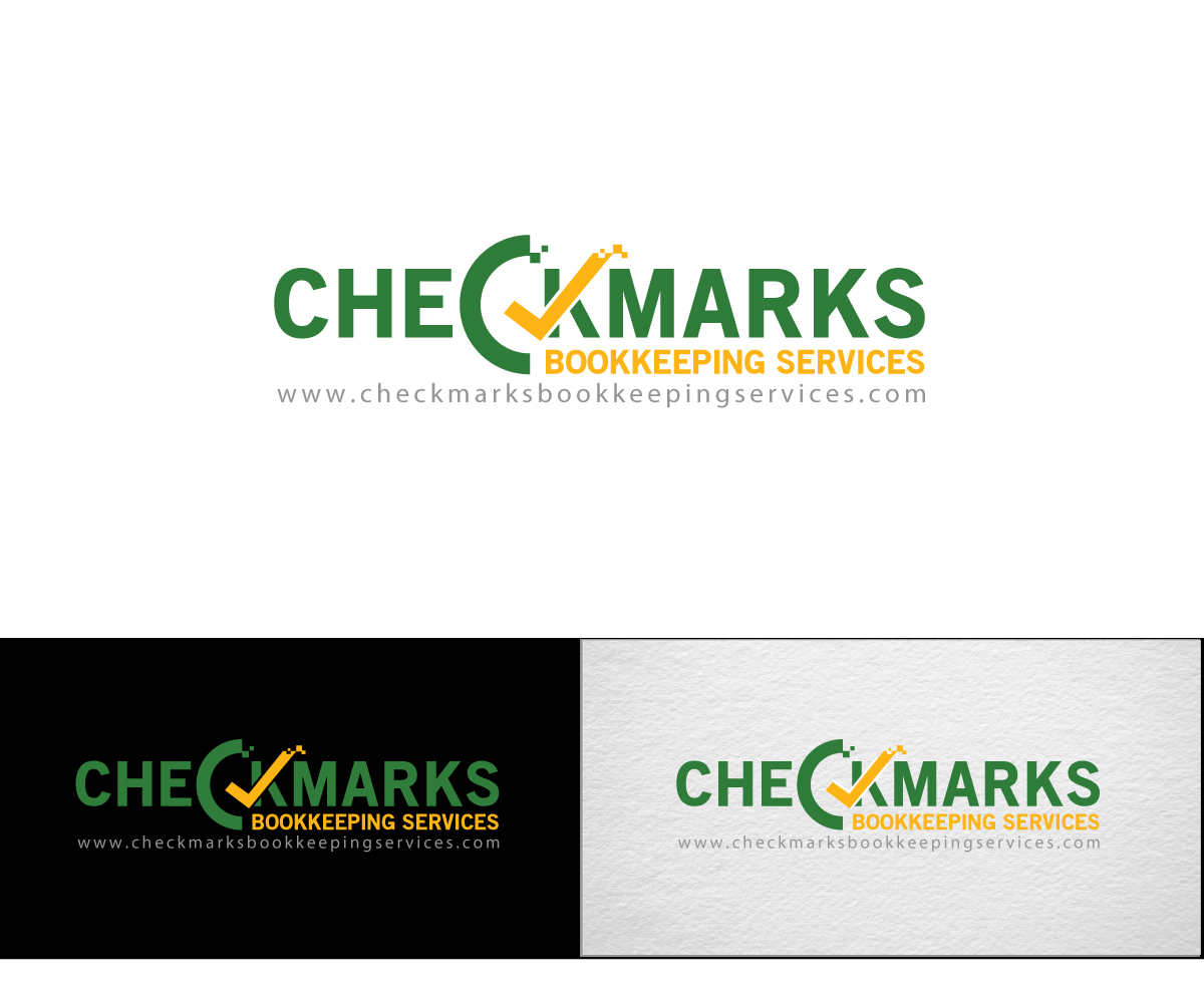 Logo-Design von e-graphics für CheckMarks Bookkeeping Services | Design #10679260