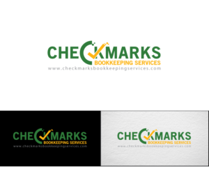 Diseño de Logo por e-graphics para CheckMarks Bookkeeping Services | Diseño: #10679260