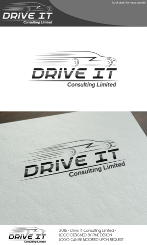 Logo Design by pine design for Drive IT Consulting Limited | Design: #10681295